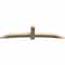 Ekena Millwork Bellingham Rough Sawn Timber Gable Bracket, Douglas Fir, 96"W x 24"H x 4"D x 6"F, 6/12 Pitch GBW096X24X0406BEL00RDF - alternate 4